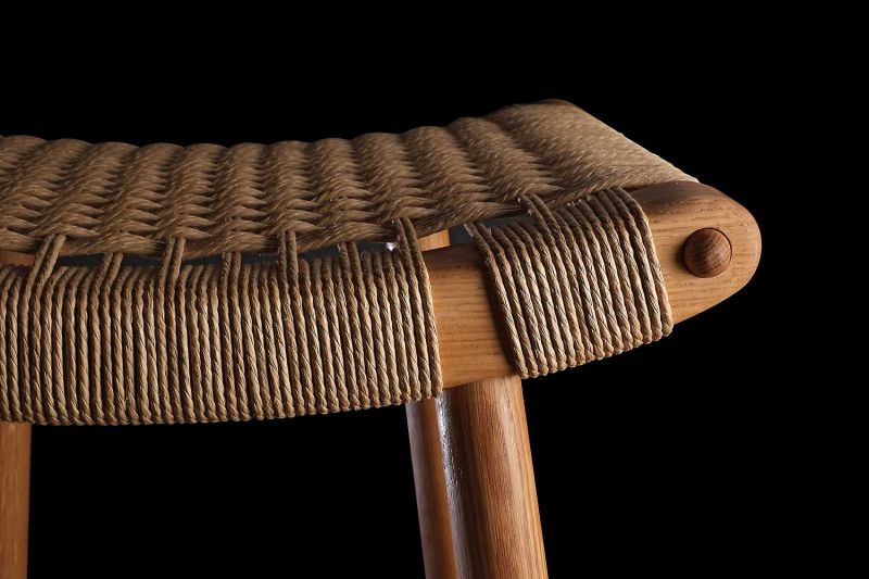 Woven Seat Stool