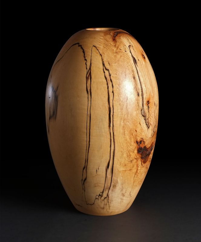 Spalted Maple Hollow Form