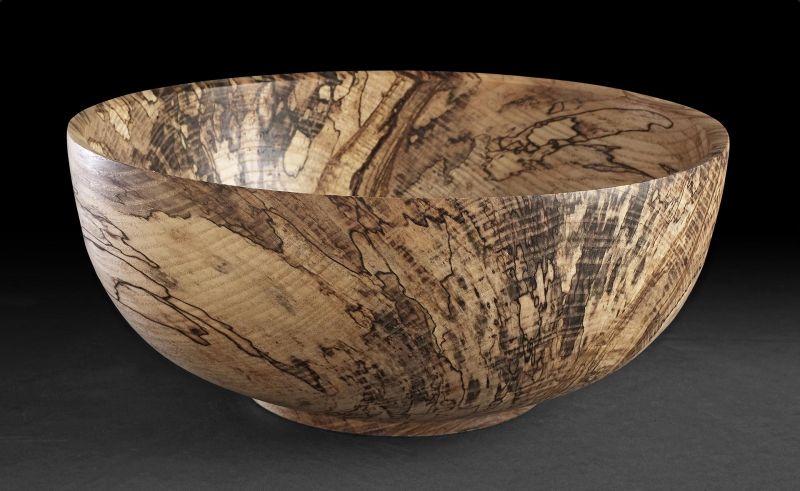 Spalted Hackberry Bowl