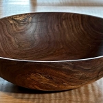 Large Walnut Bowl 0